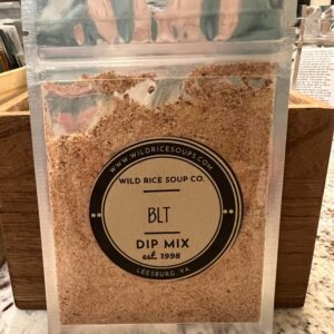BLT Dip Mix in deluxe resealable packaging