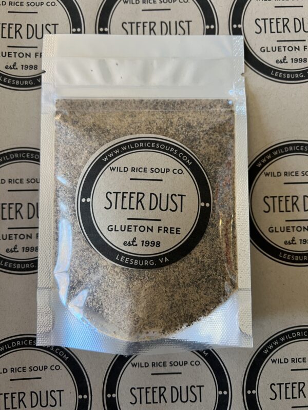 Steer Dust - Hunters, this is also great on wild game!