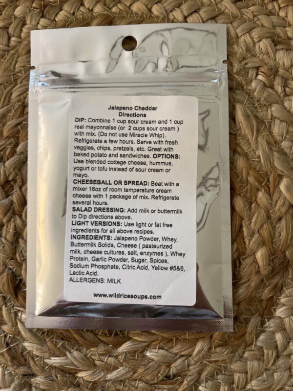 Jalapeño Cheddar Dip Mix